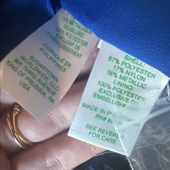 Lilly Pulitzer Blue and Black Floral Sleeveless Dress Sz 0 Zero Brandi Shift - Picture 10 of 15